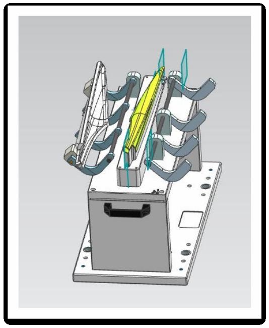 CNC 夹具三维结构